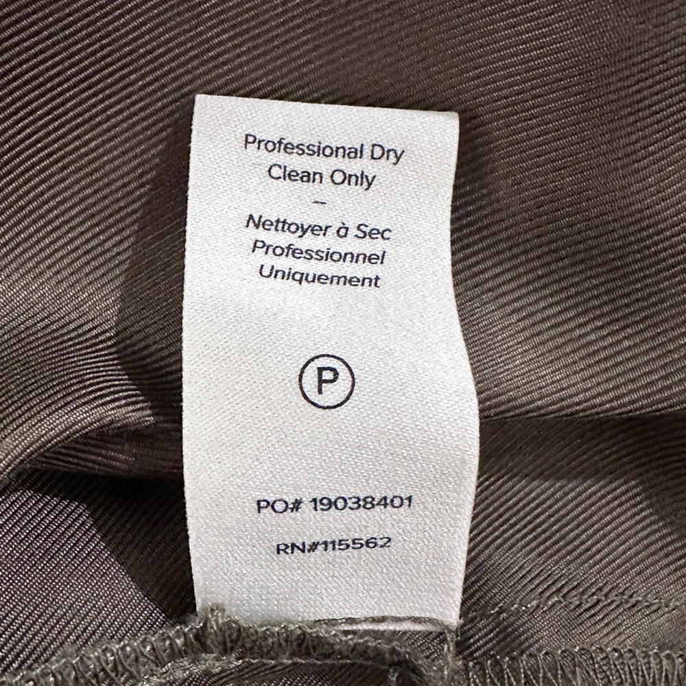 Anthropologie Cinq a Sept Tous Les Jours Giles Pants in Olive Green - Picture 12 of 13